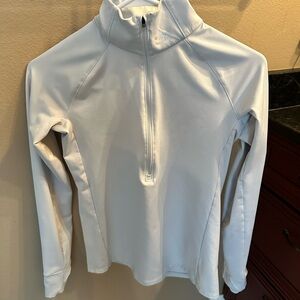 Under Armour White Quarter-Zip Pullover